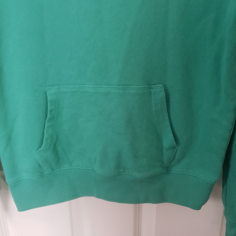 ⭐ PINK Victoria's Secret Teal Turquoise Aqua Sweatshirt Small Dog Logo - Picture 6 of 9